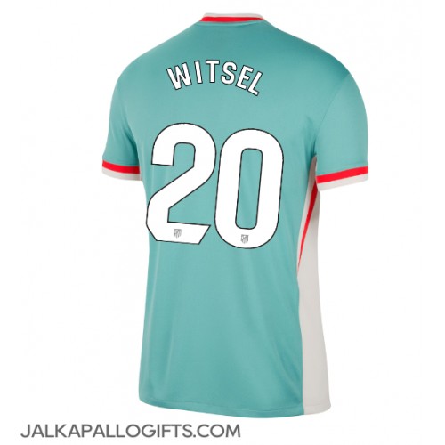 Atletico Madrid Axel Witsel #20 Vieraspaita 2024-25 Lyhythihainen